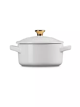 LE CREUSET | Mini Cocotte mit Deckel 10cm/0,25l HOLLY White | weiss